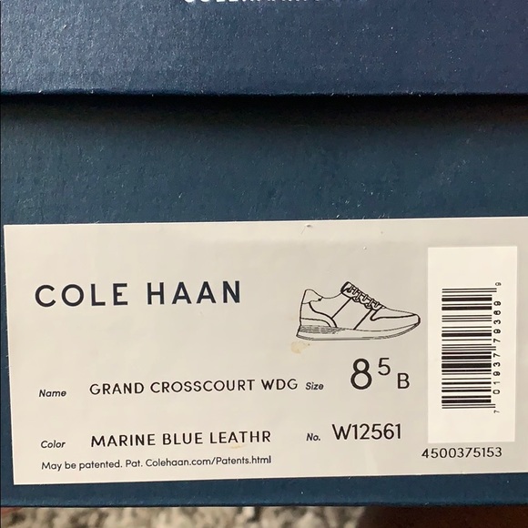 Navy Cole Haan Grand Øs Sneaker (grand crosscourt) - Picture 7 of 7